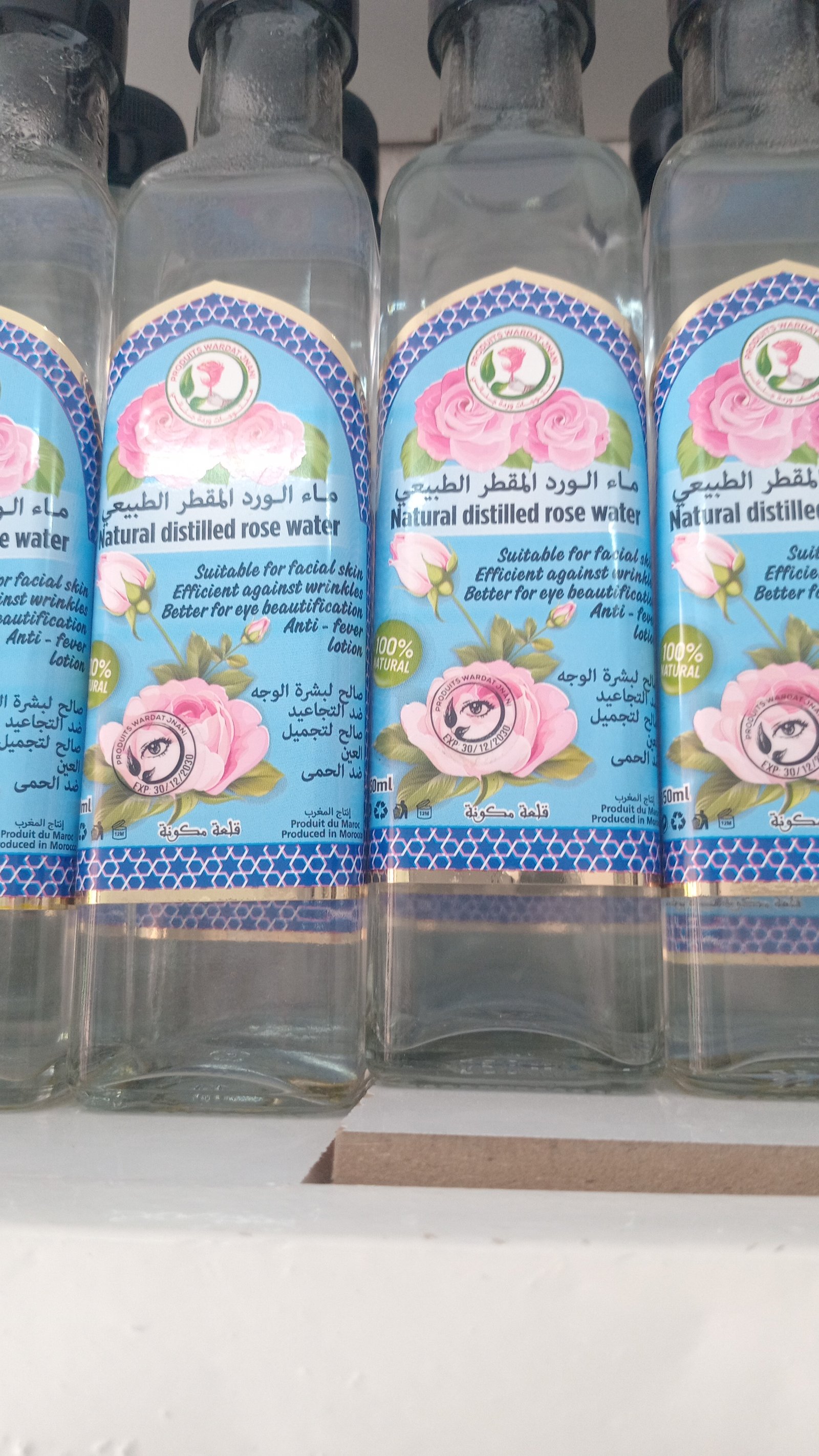 Eau de rose naturel 250ml
