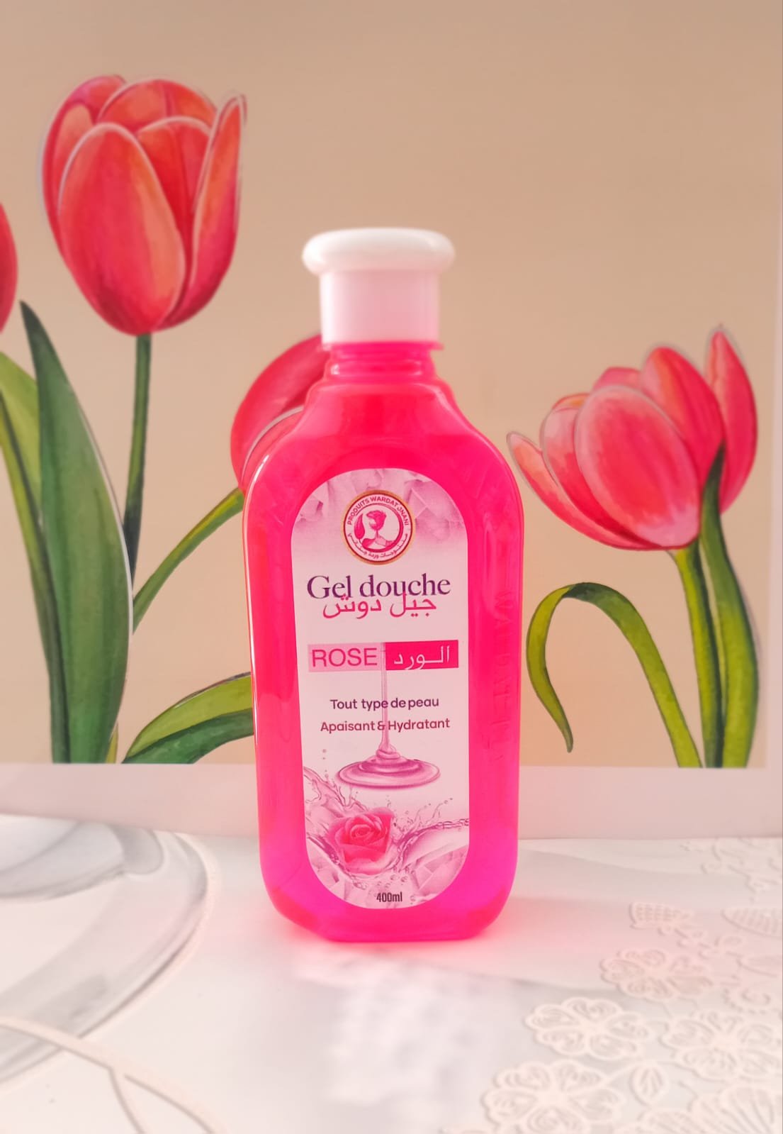 Gel douche Rose 400ml