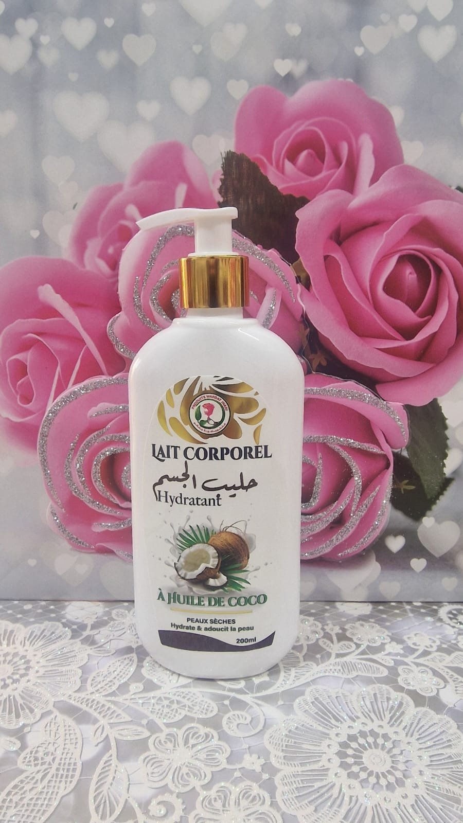 Lait Corporel à huile de coco 200ml