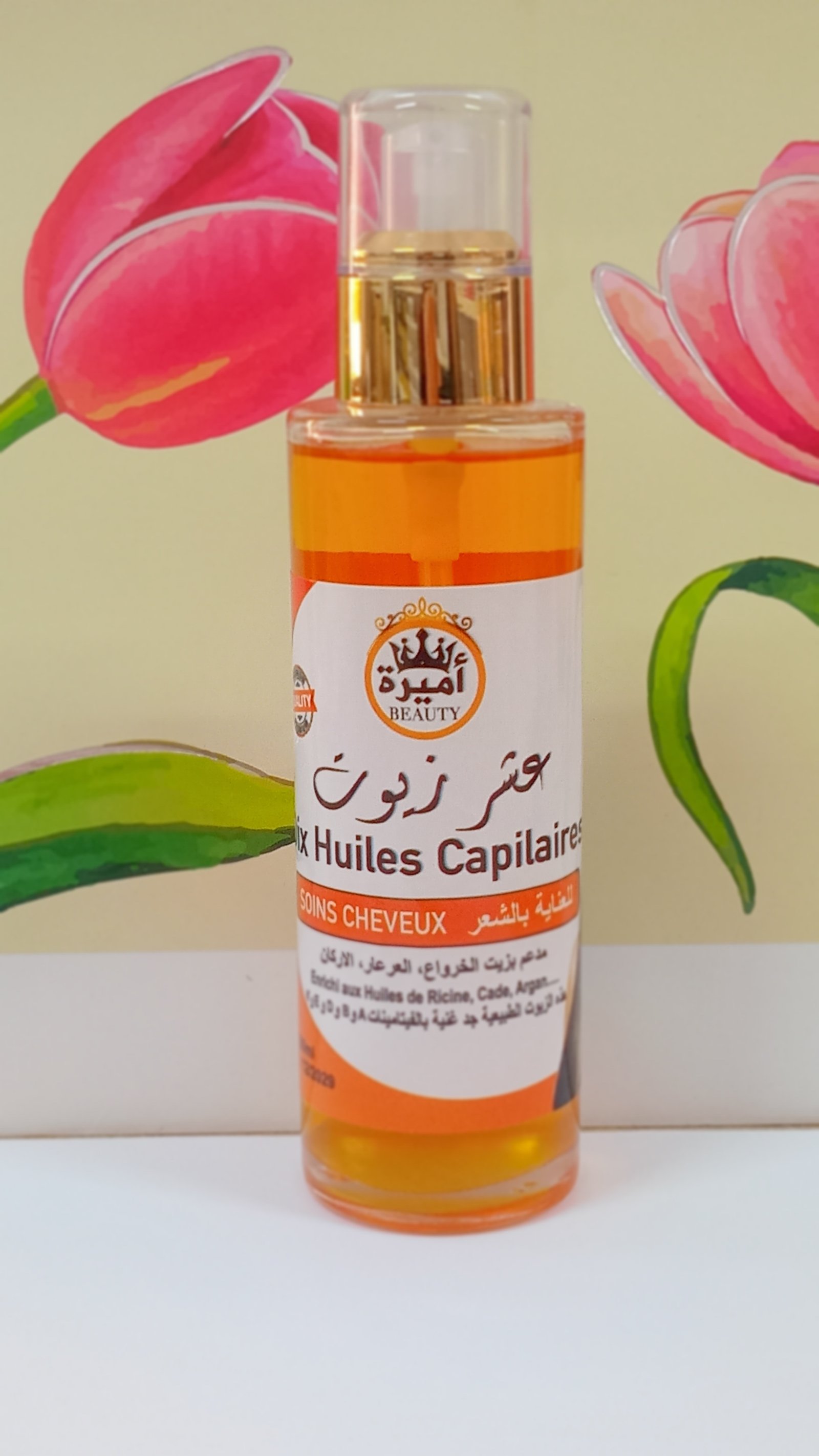 Dix Huiles Capillaire amirat 100ml
