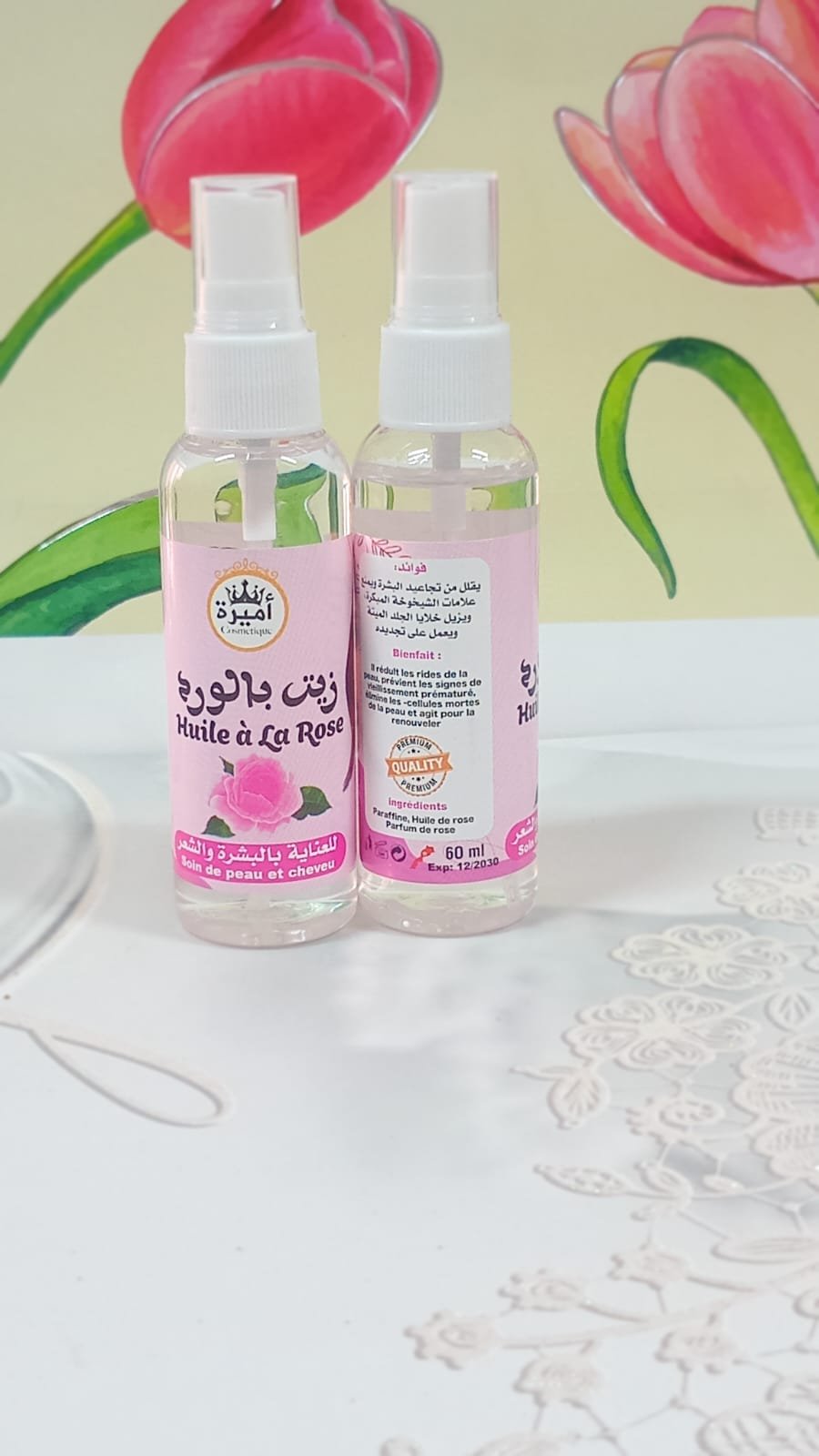 Huile à la Rose 60ml