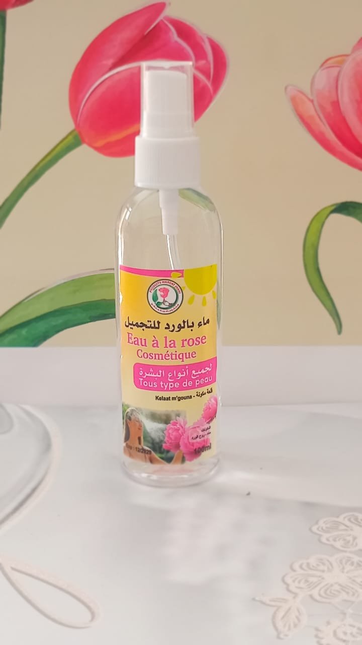 Eau à la rose cosmétique 100ml