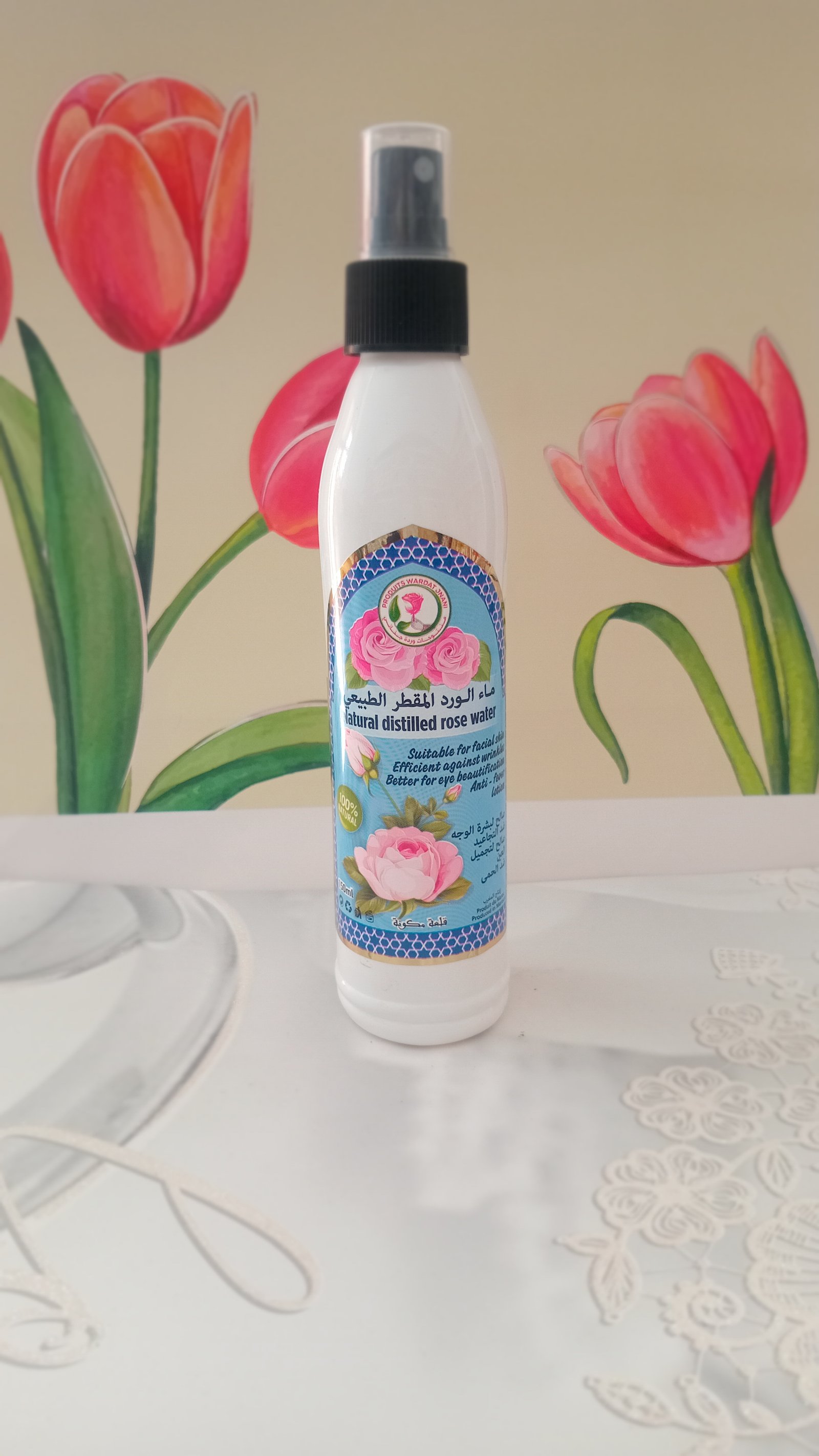 Eau de rose naturel 200ml