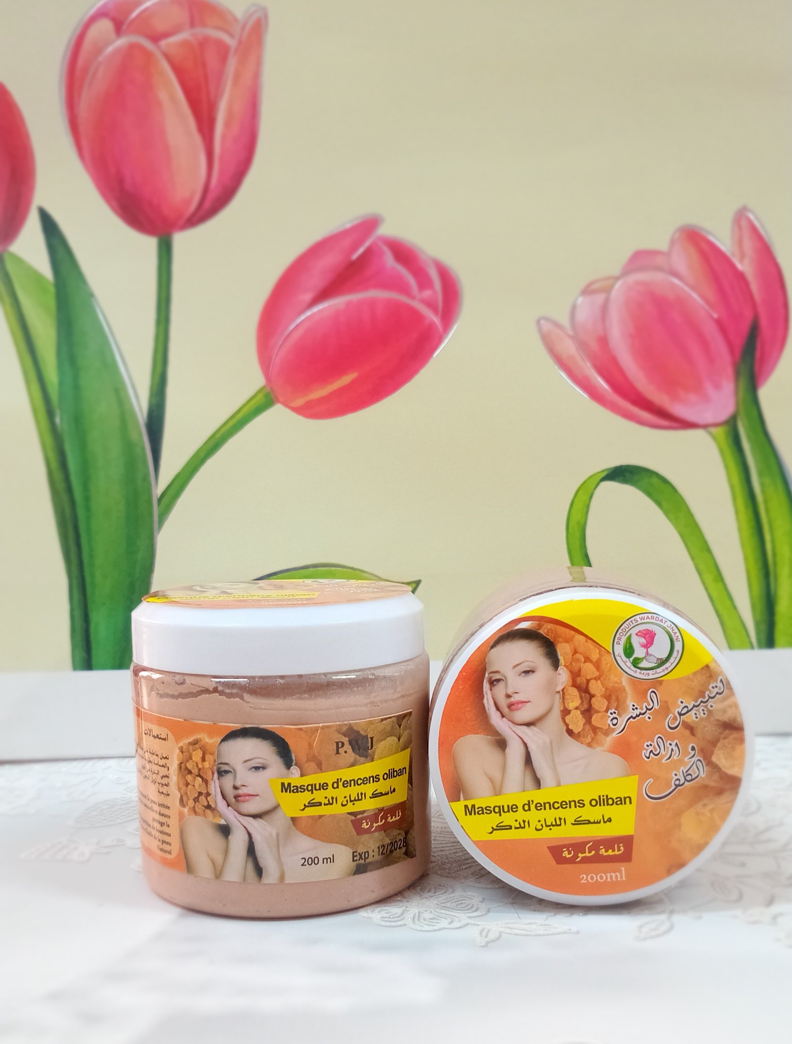 Masque de encens oliban